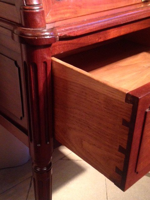 Cylinder Desk, Louis XVI Period, 18th Century-photo-2