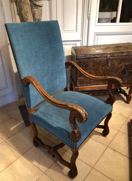 Fauteuil de style Louis XIII, XIXe