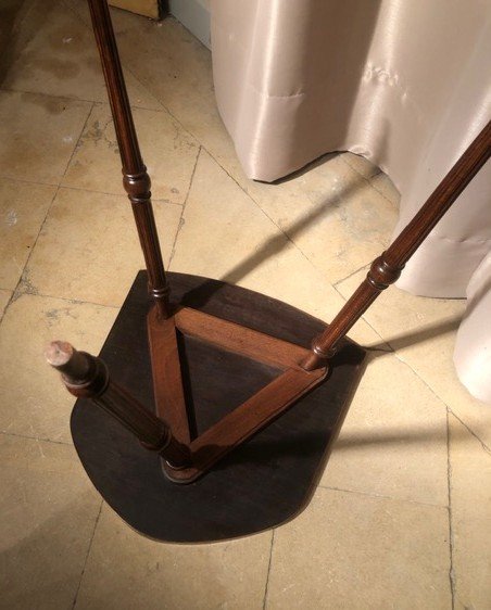 Gallé Art Nouveau Pedestal Table Nancy 1900-photo-2