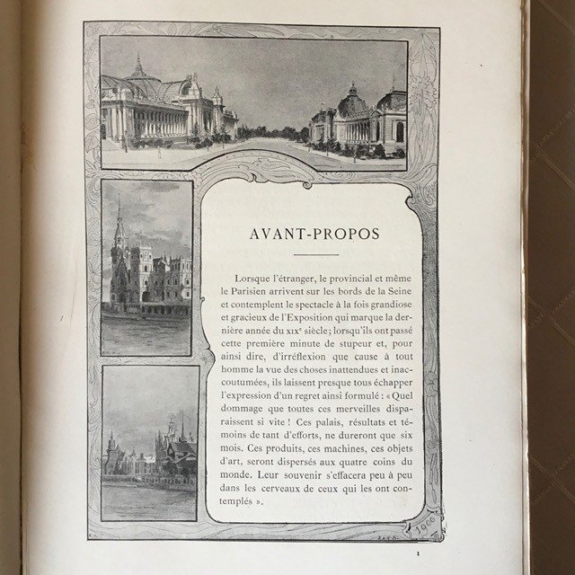"fine Arts And Decorative Arts" Universal Exhibition Of 1900 Paris-photo-2