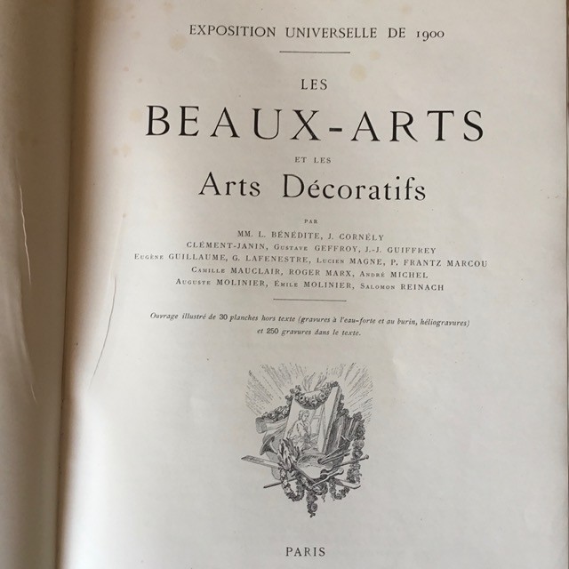 "fine Arts And Decorative Arts" Universal Exhibition Of 1900 Paris-photo-5