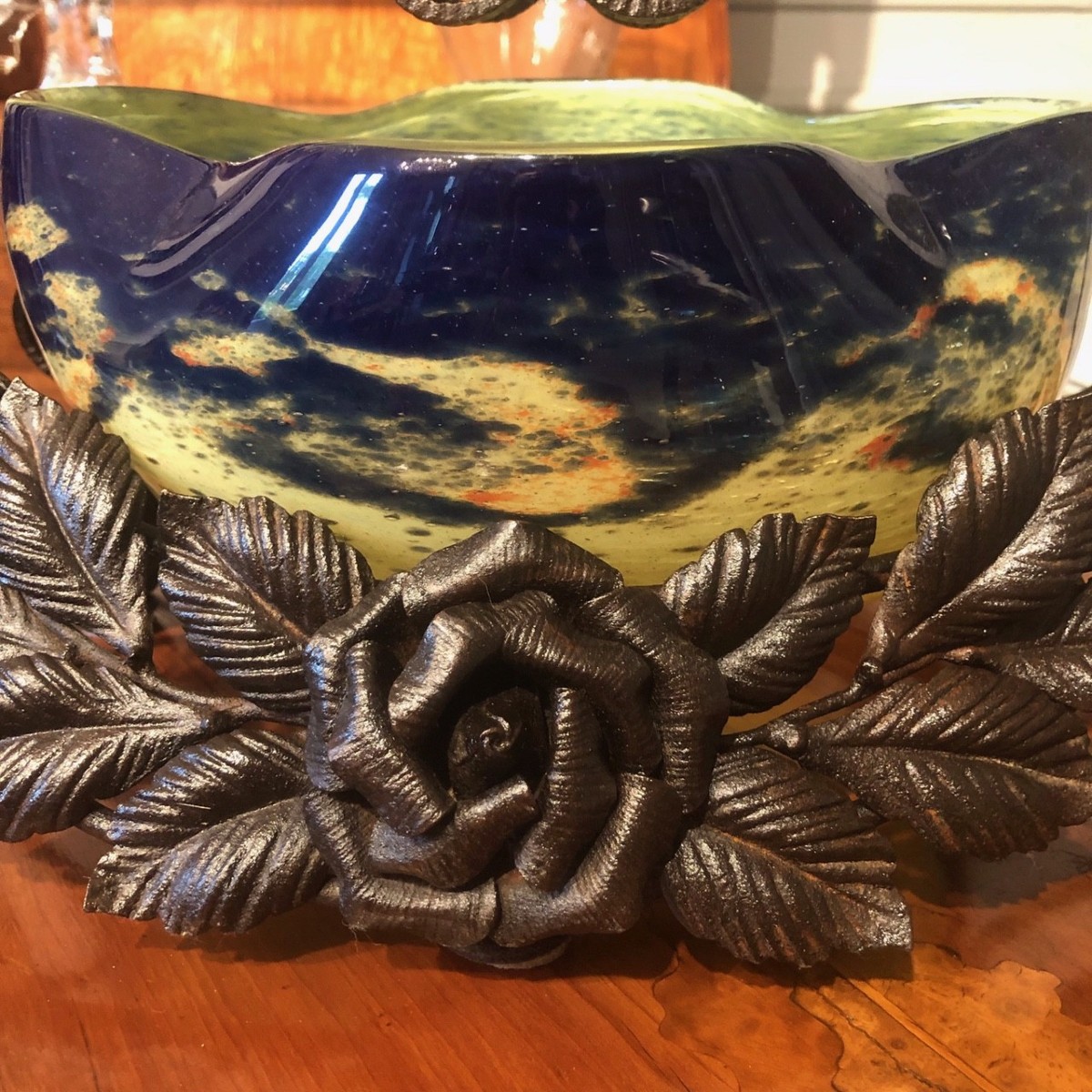 Coupe à fruits Art Nouveau-photo-3