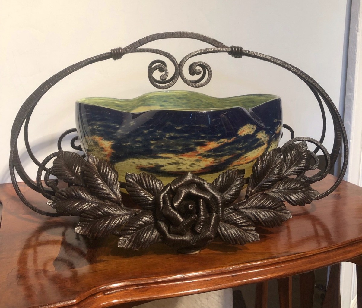 Coupe à fruits Art Nouveau