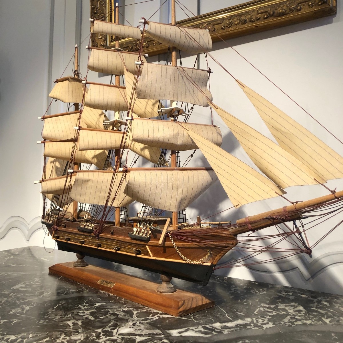 Maquette bateau « Fregata Siglo XVIII »-photo-6
