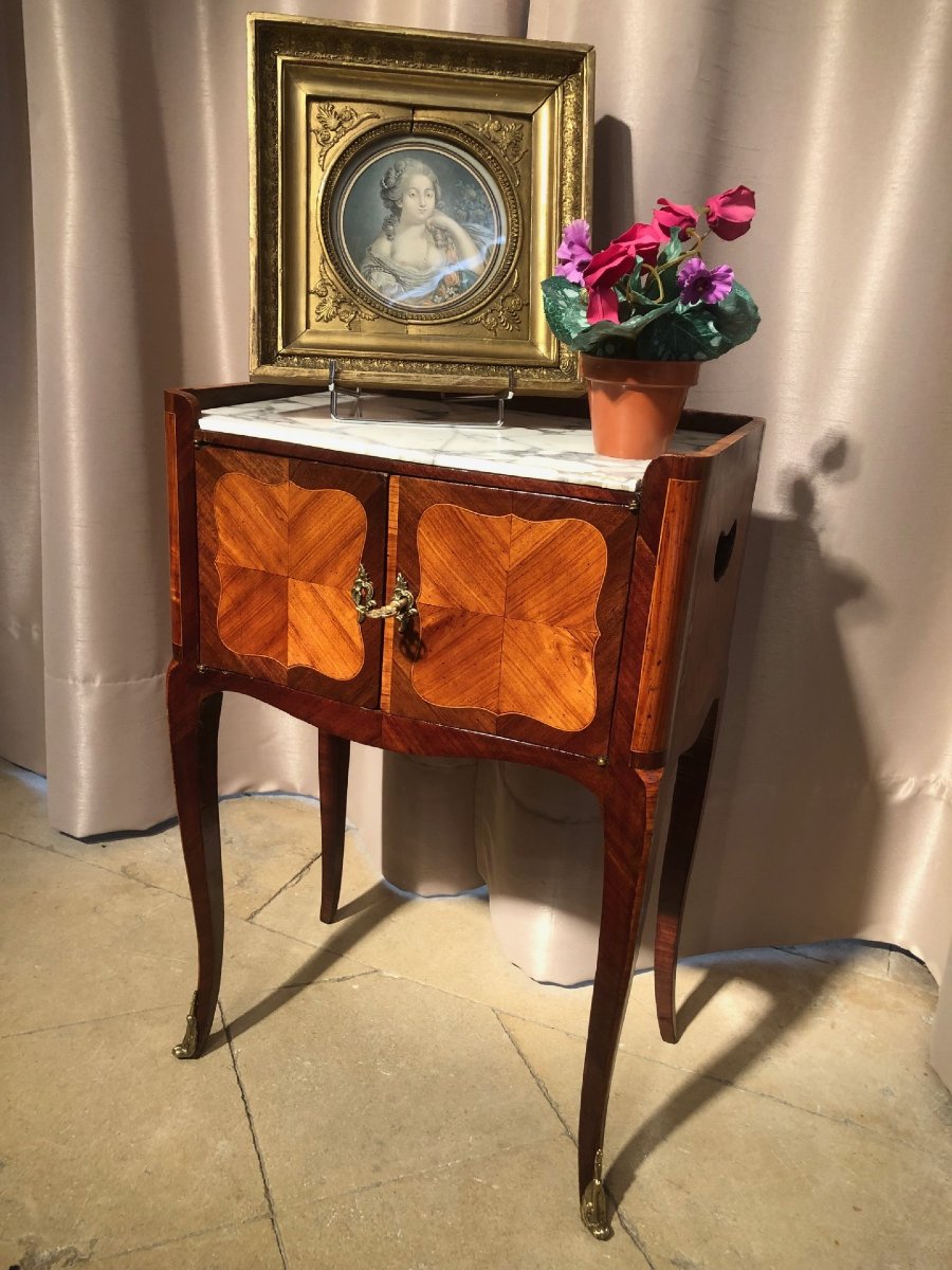 Table de salon – meuble d’entre deux époque Louis XV-photo-4