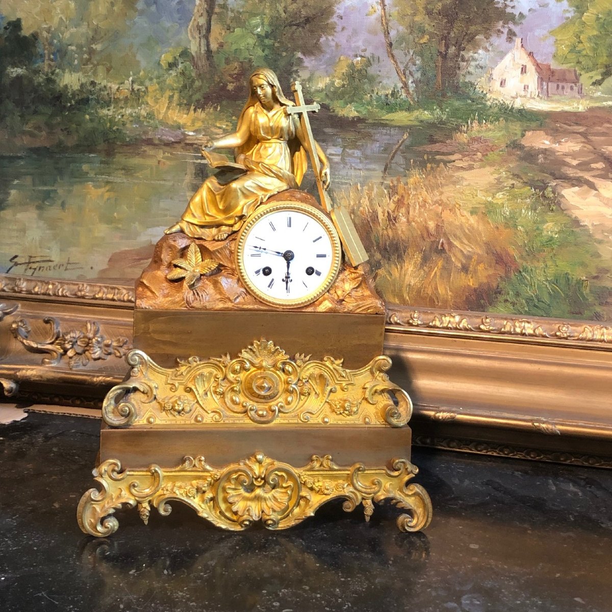 Horloge « Sainte Monique » Napoléon III