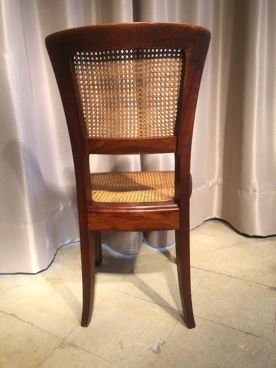 Set Of 4 Art Nouveau Chairs, 1900-photo-4