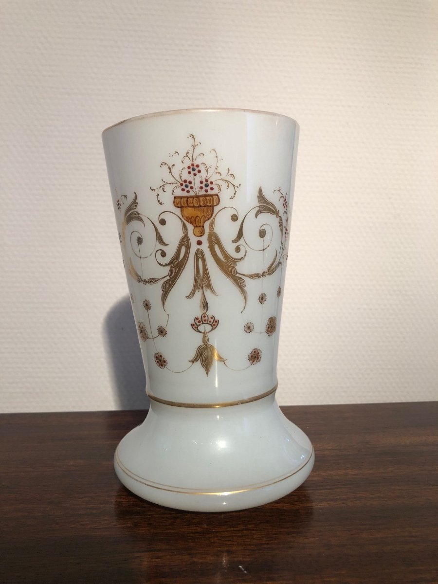 Vase opaline Napoléon III