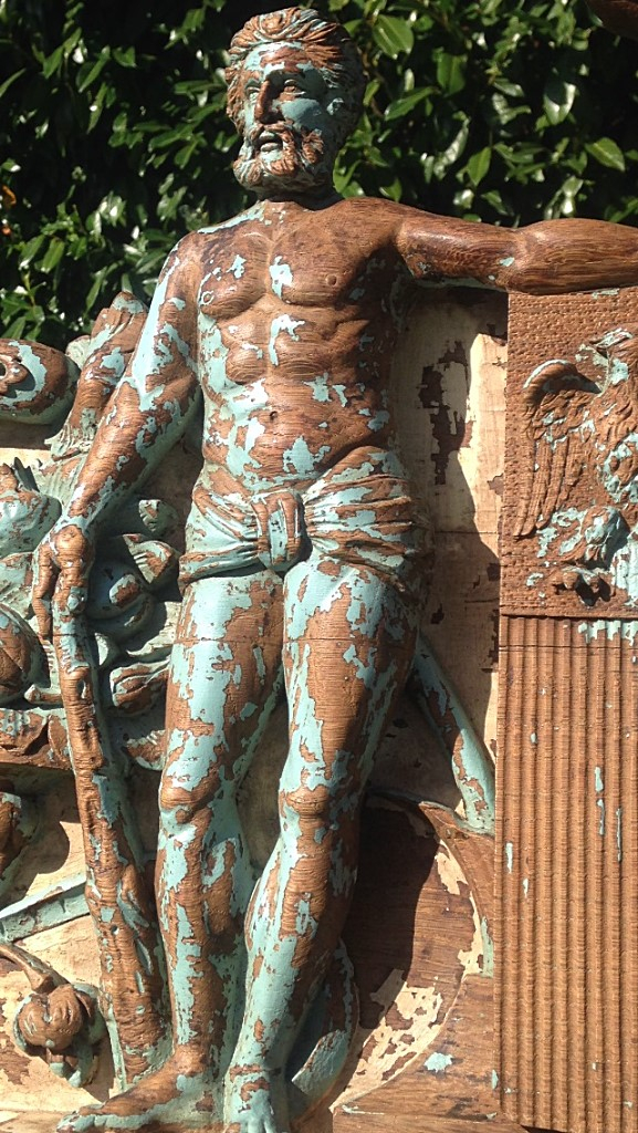 Decoration Carving Woodwork Arms Of Arenberg Nineteenth-photo-2