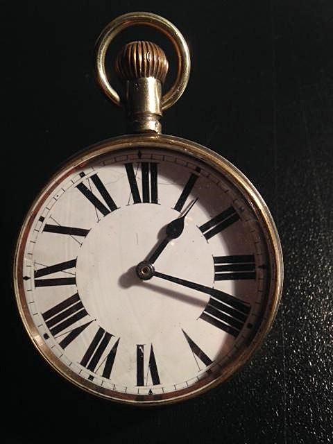 Montre régulateur à gousset en argent