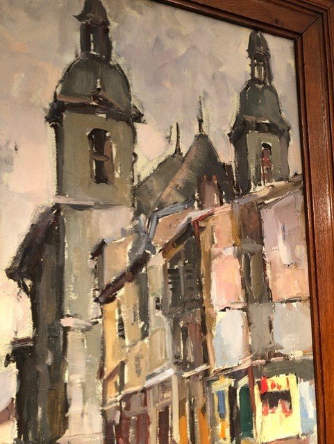 Huile sur Toile «St Sébastien » Nicole Gauthier Nancy -photo-2