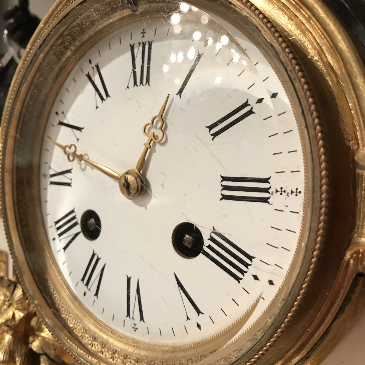 Horloge « aux Chérubins » Napoléon III-photo-4