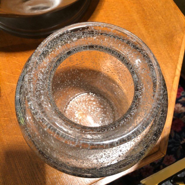 Daum Nancy Art Deco Crystal Vase-photo-4