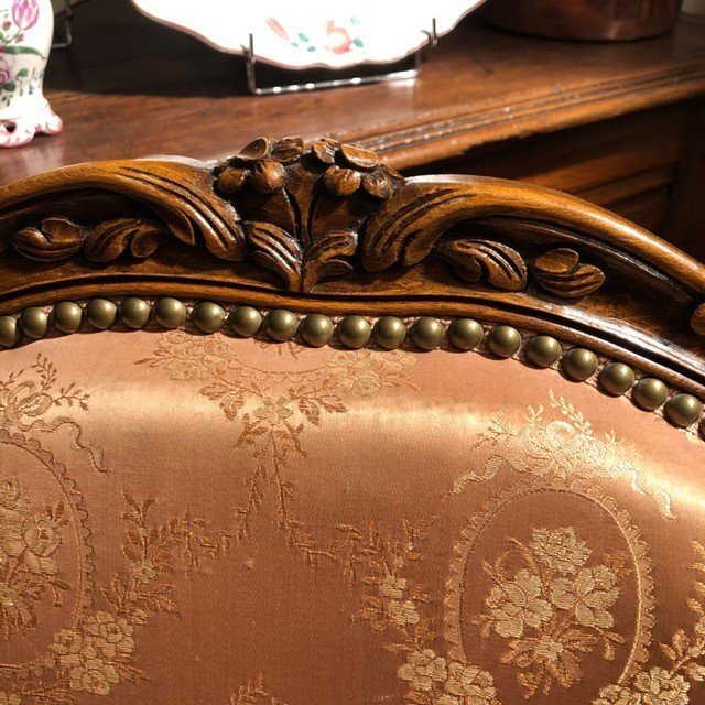 Louis XV Style Armchair, 20th Century-photo-3