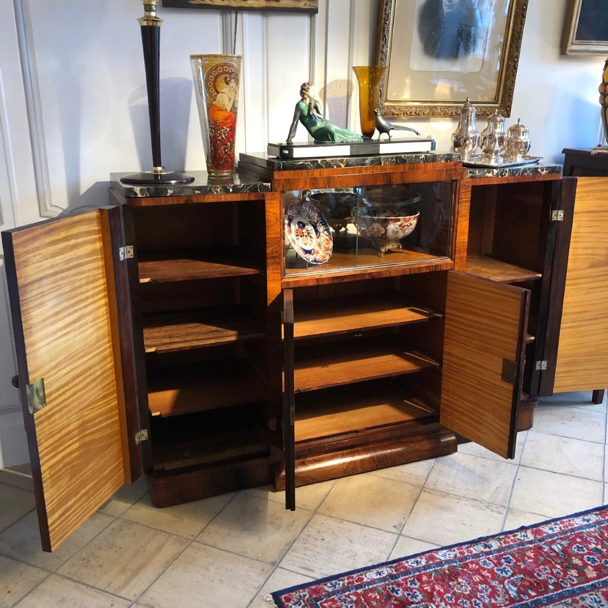 Art Deco Sideboard 1930 Nancy-photo-3