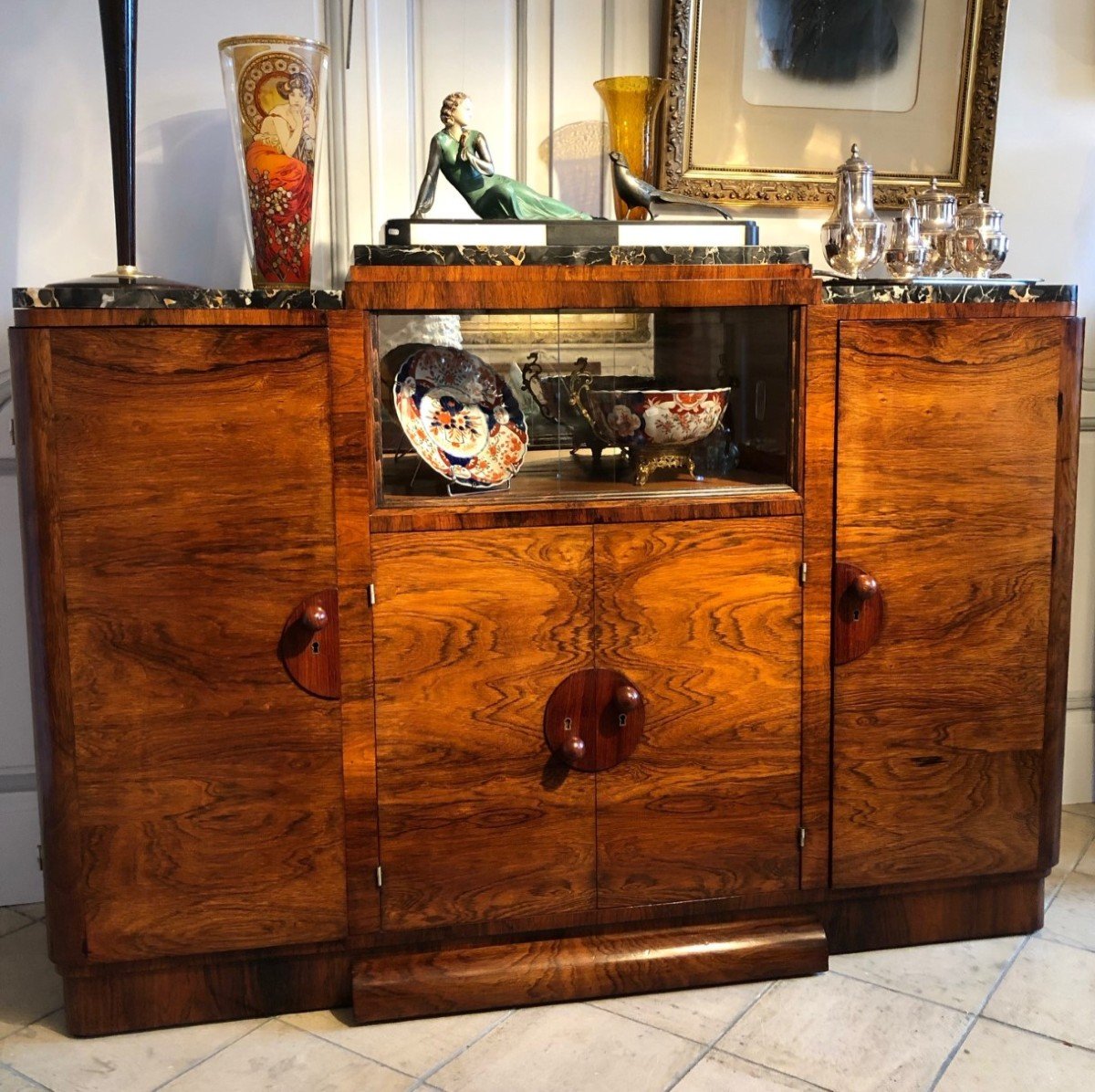 Buffet Enfilade Art Déco 1930 Nancy 