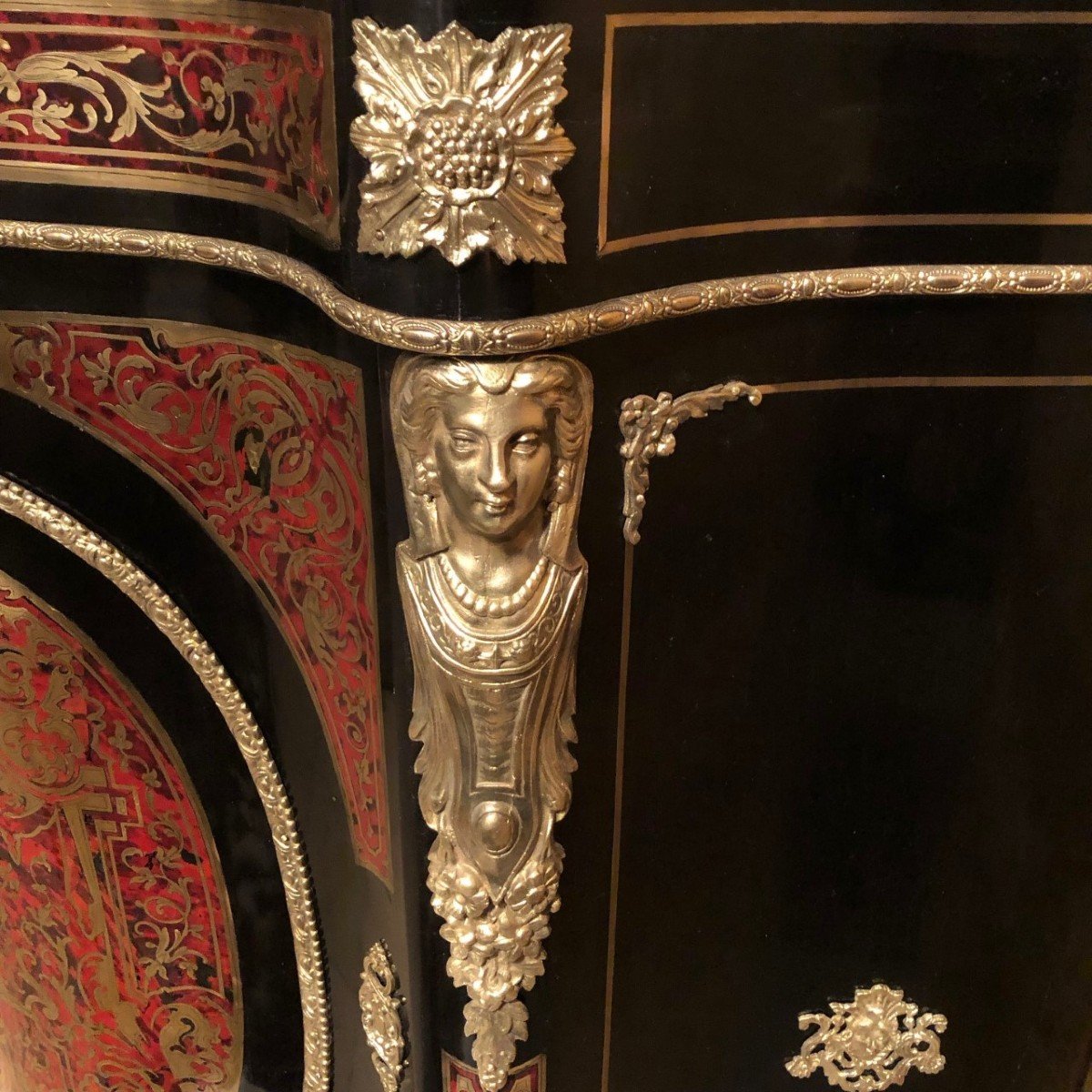 Buffet Napoleon III Boulle Marquetry-photo-3