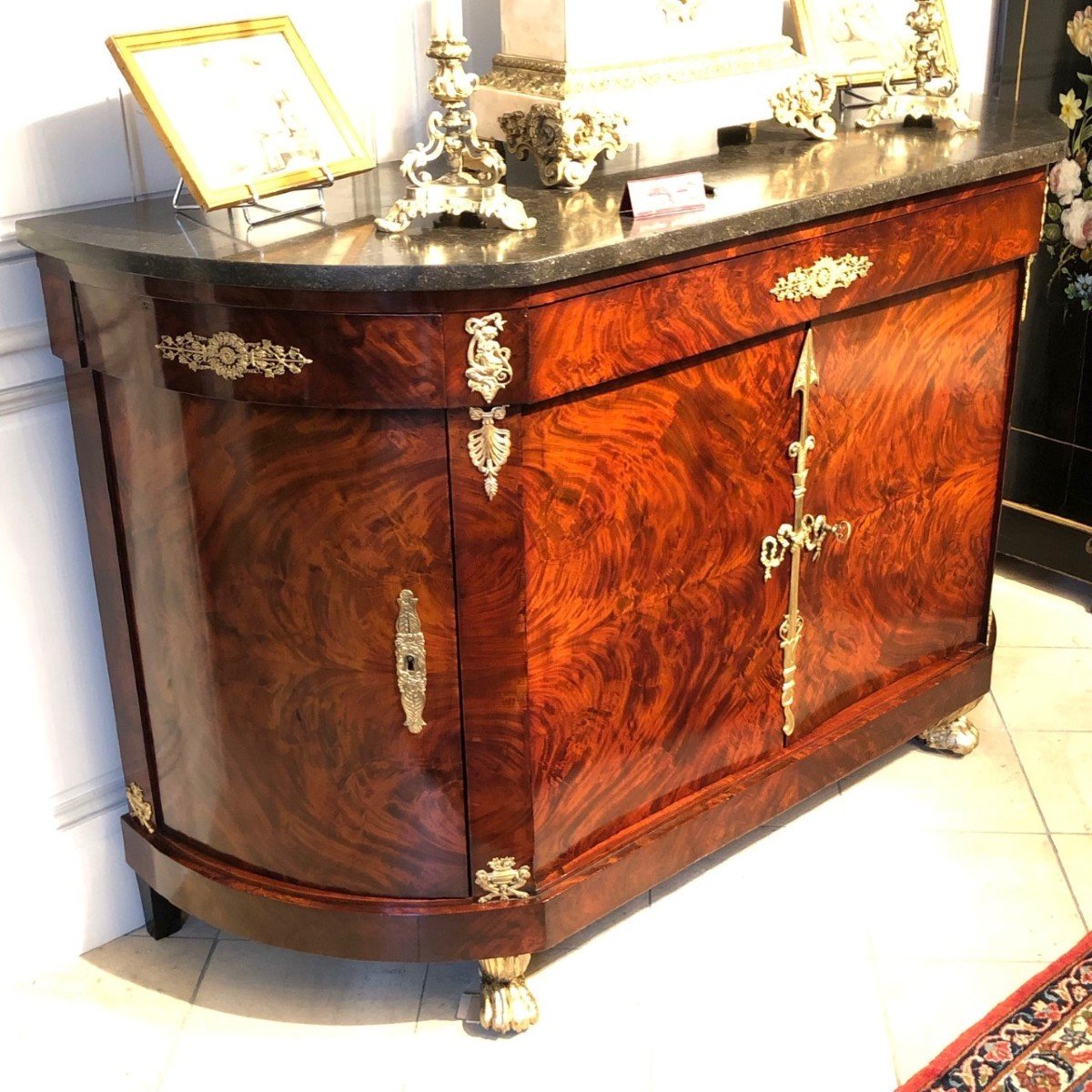 Rare Buffet d’époque Empire 1804-photo-8