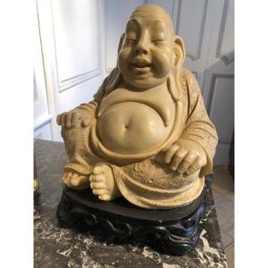 Twentieth Ivory Laughing Buddha