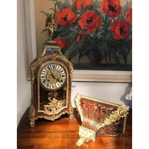 Cartel In Boulle Marquetry, Napoleon III Period 