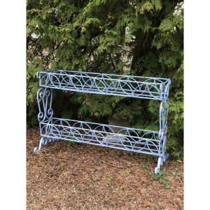 Large Wrought Iron Planter From The Early 20th Century