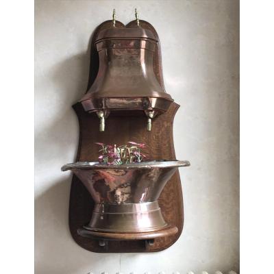 Copper Fountain XIX Cantal France