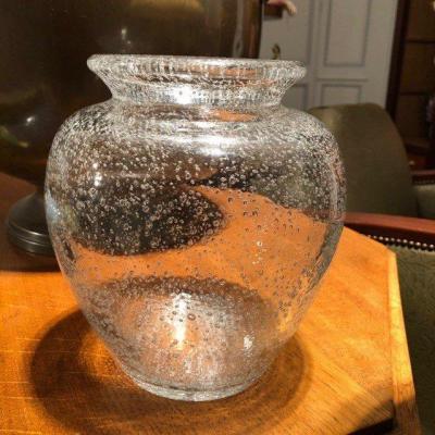 Vase en cristal Daum Nancy Art déco