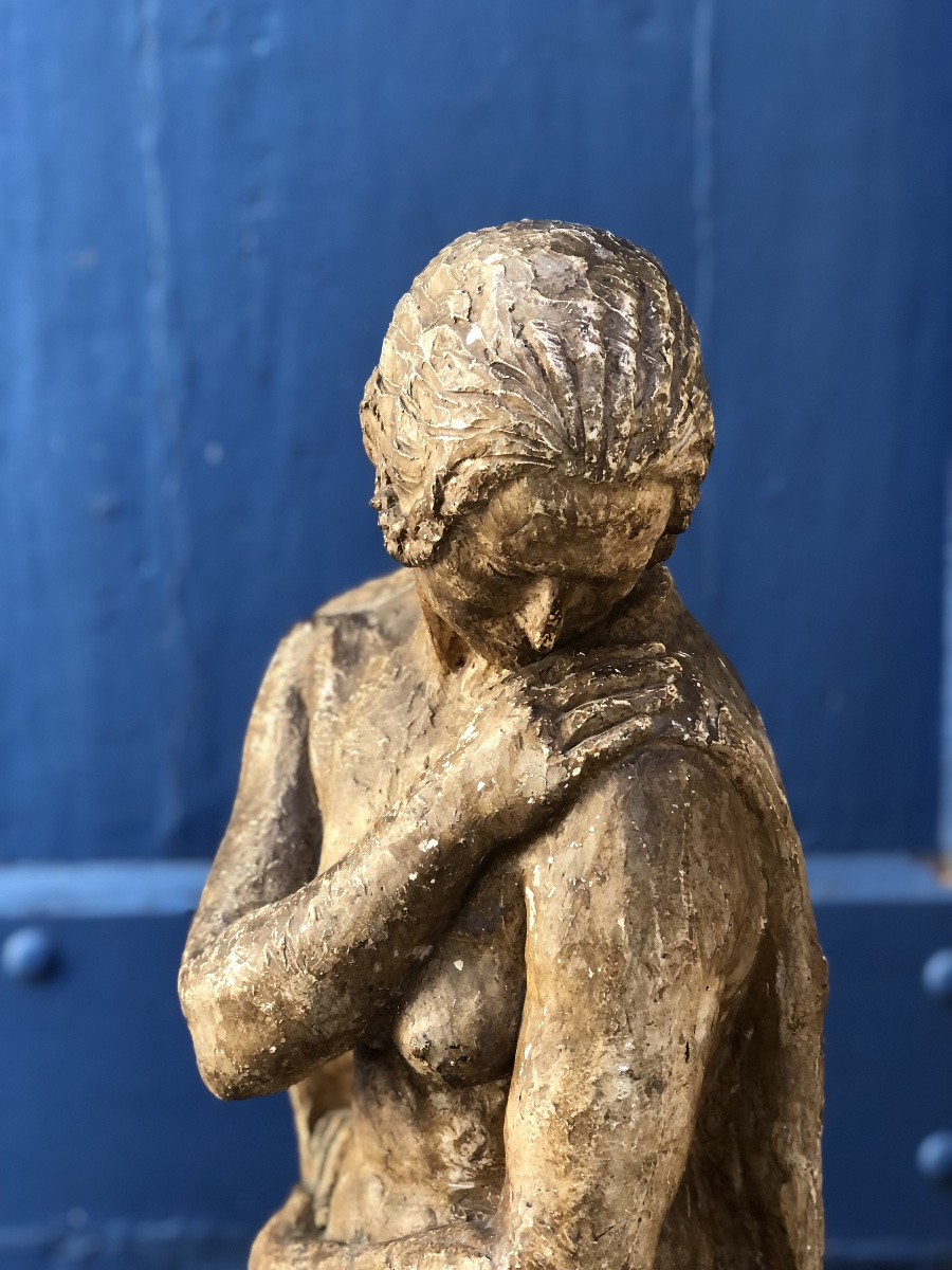Sculpture femme à l’antique Marguerite Cousinet-photo-2