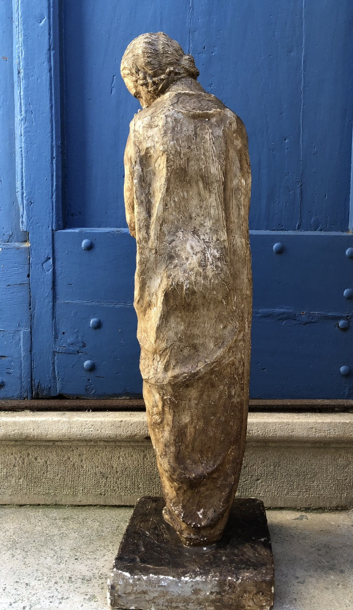 Sculpture femme à l’antique Marguerite Cousinet-photo-4