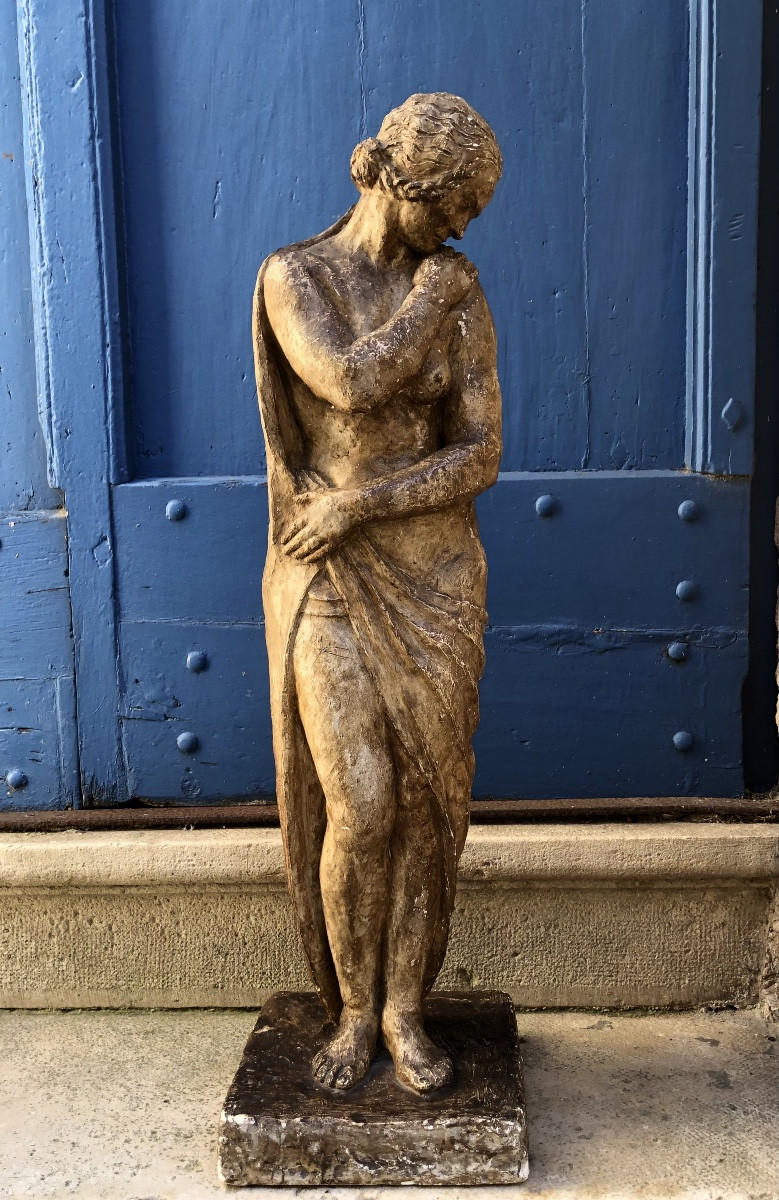 Sculpture femme à l’antique Marguerite Cousinet