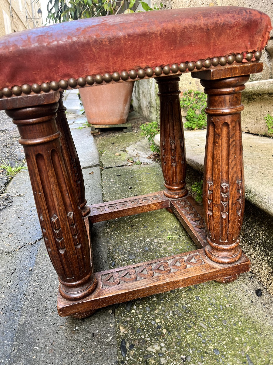 Neo-renaissance Style Stool -photo-4