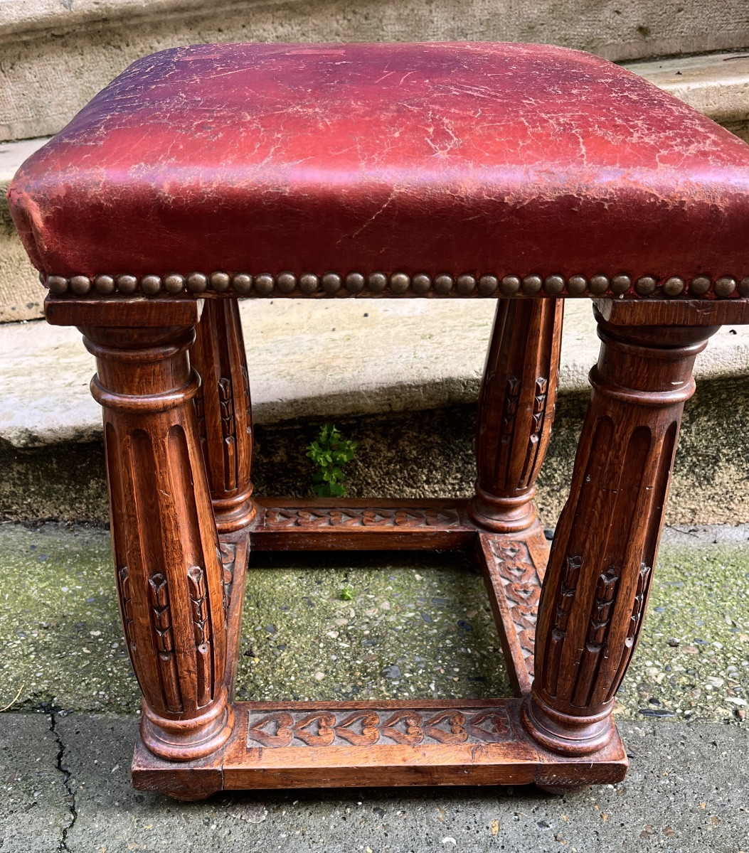 Neo-renaissance Style Stool 