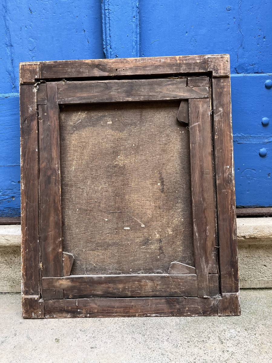 Paire de natures mortes florales XIXe-photo-4