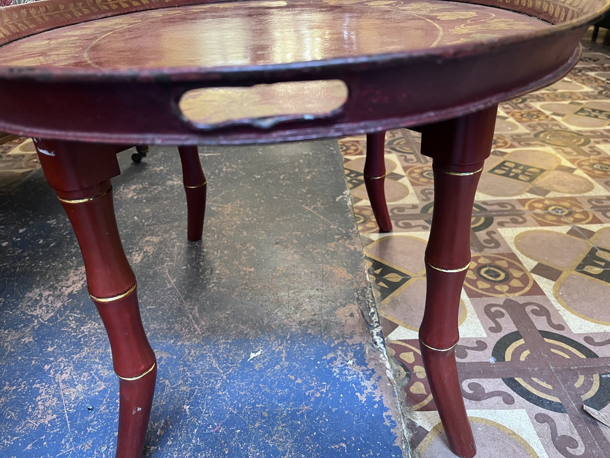 Coffee Table With A Napoleon III Style Top-photo-4