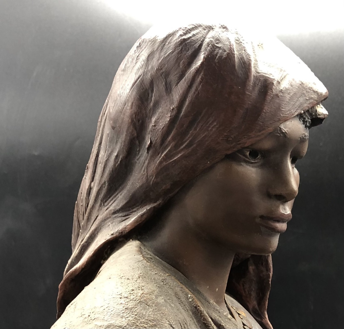Goldscheider Woman's Bust-photo-3