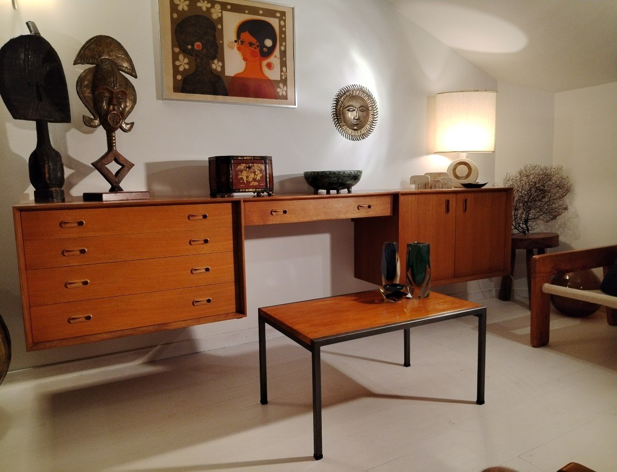 Georges Frydman For Efa Sofa End Coffee Table -photo-2