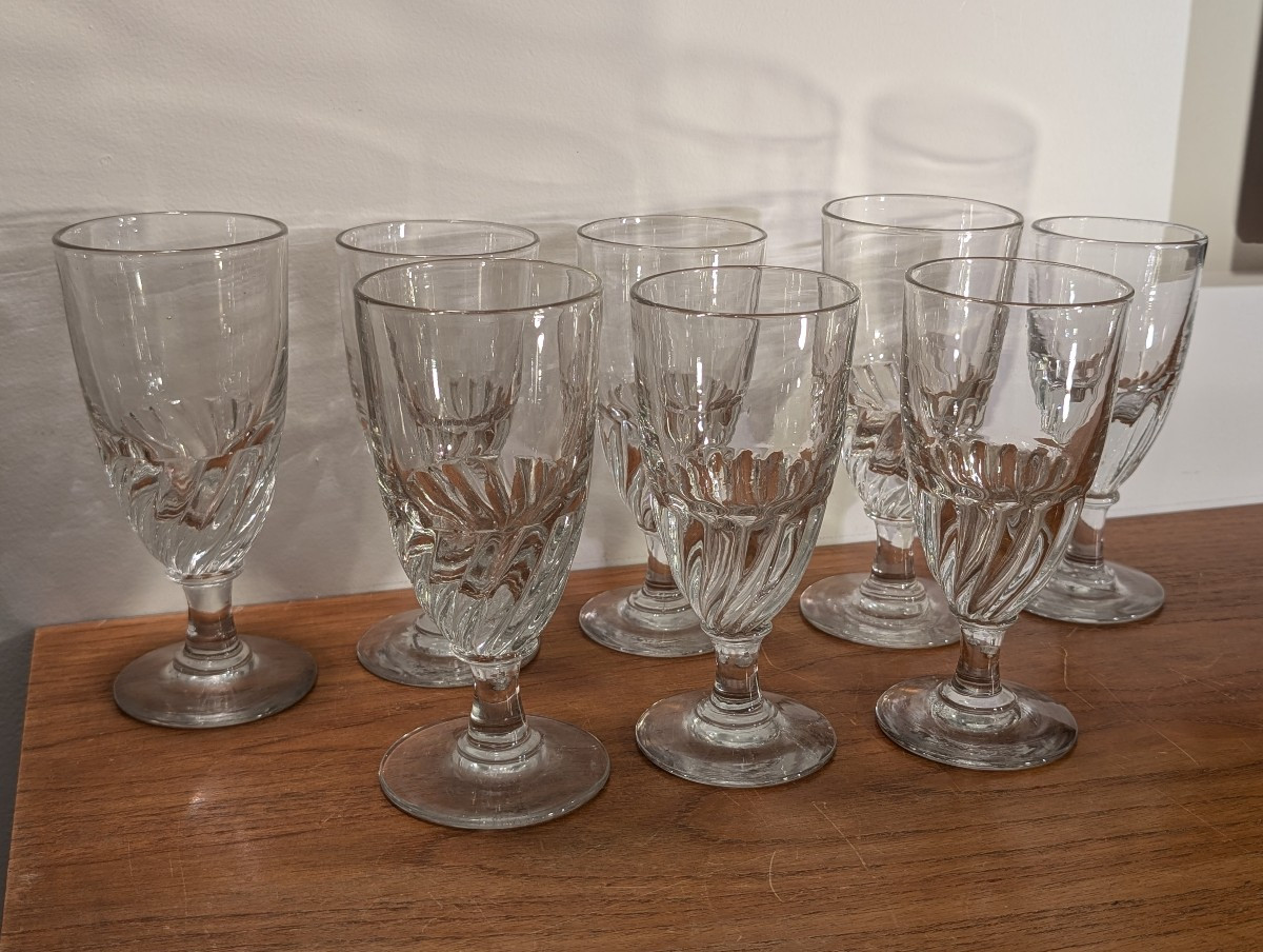 Set Of 8 Absinthe Glasses -photo-2