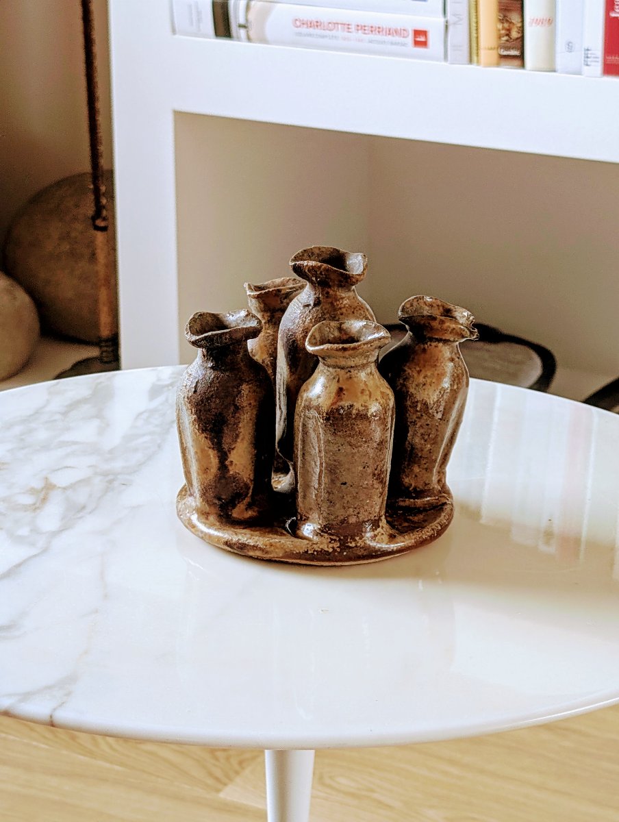 Louis Cagnat, Puisaye Stoneware, Vase-photo-3