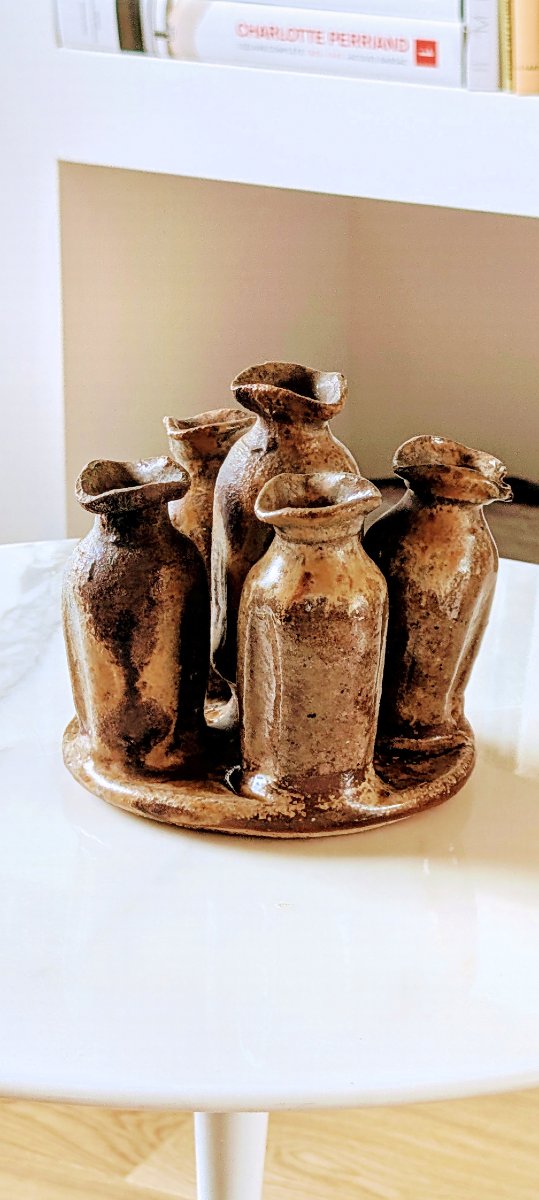 Louis Cagnat, Puisaye Stoneware, Vase