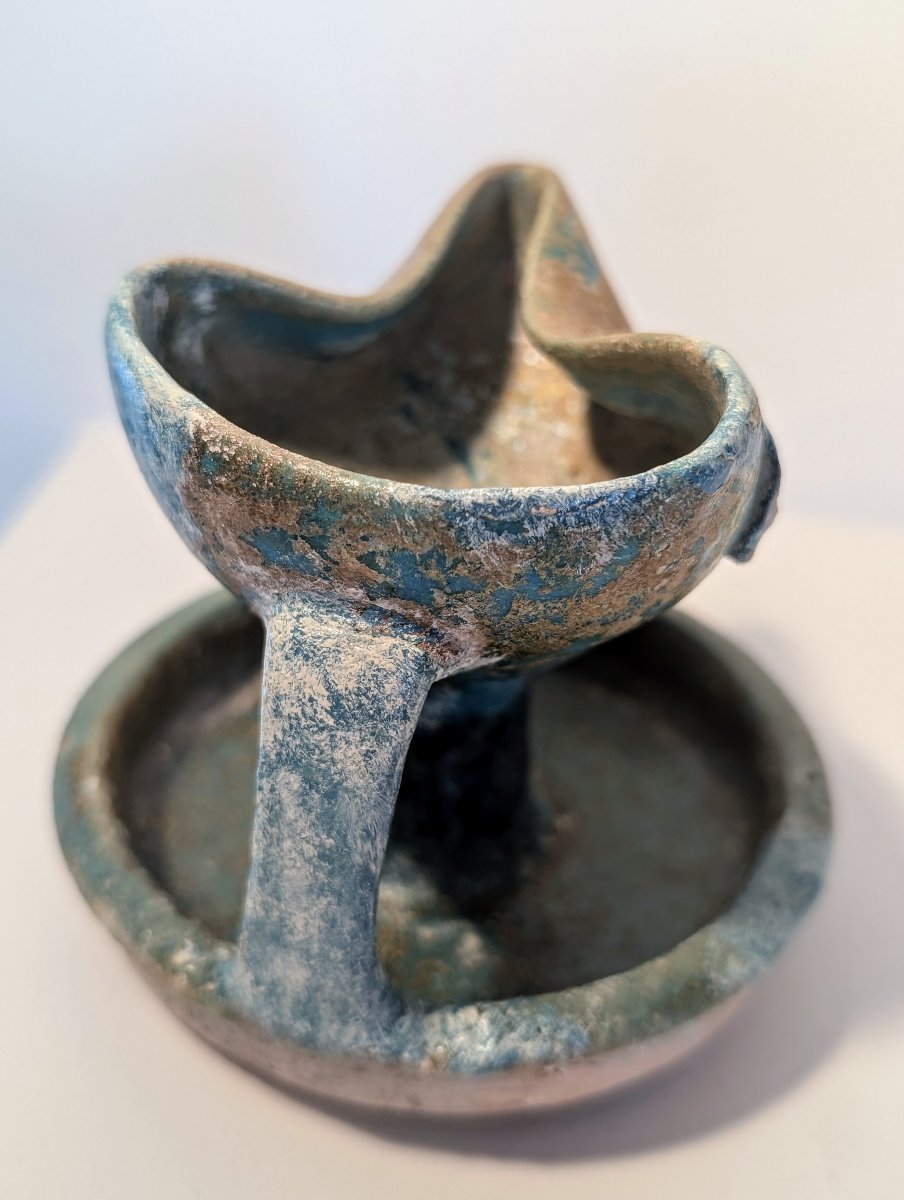 Islamic Art, Persian Oil Lamp -photo-2