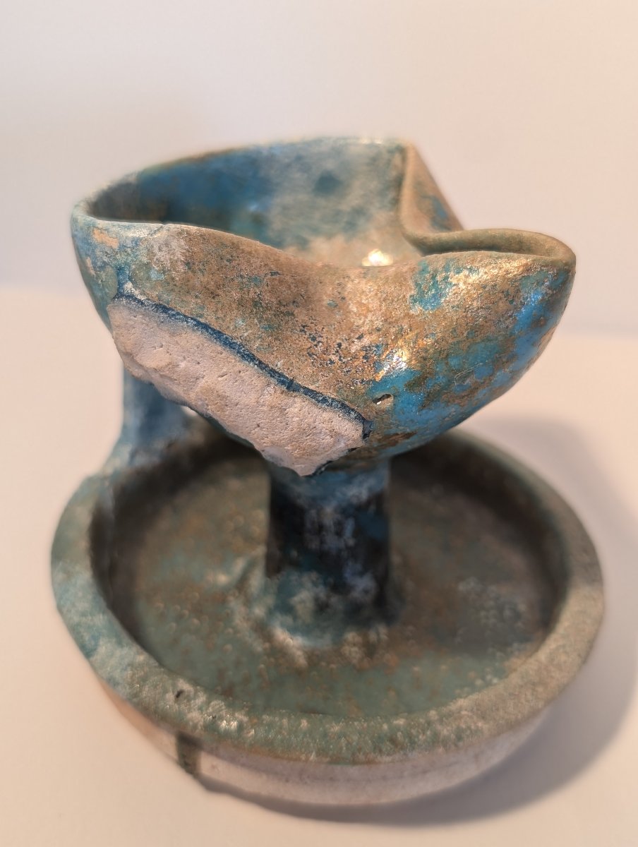 Islamic Art, Persian Oil Lamp -photo-4