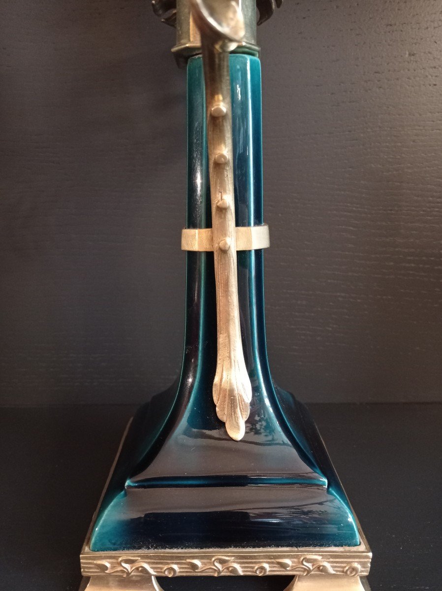 Candélabre Art Nouveau-photo-3