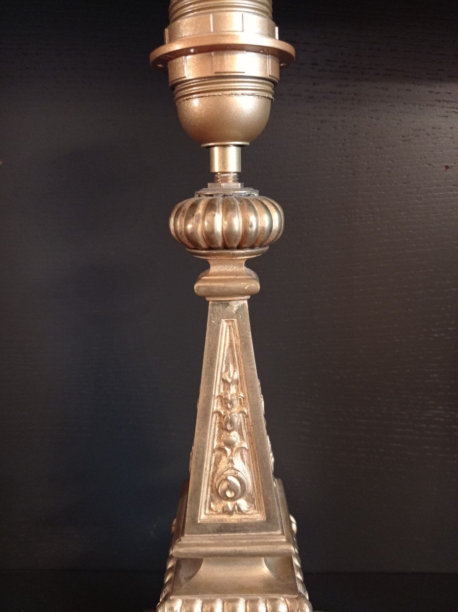 Gilt Bronze Lamp-photo-4