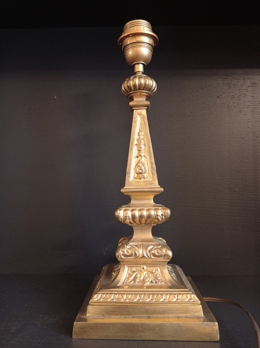Gilt Bronze Lamp