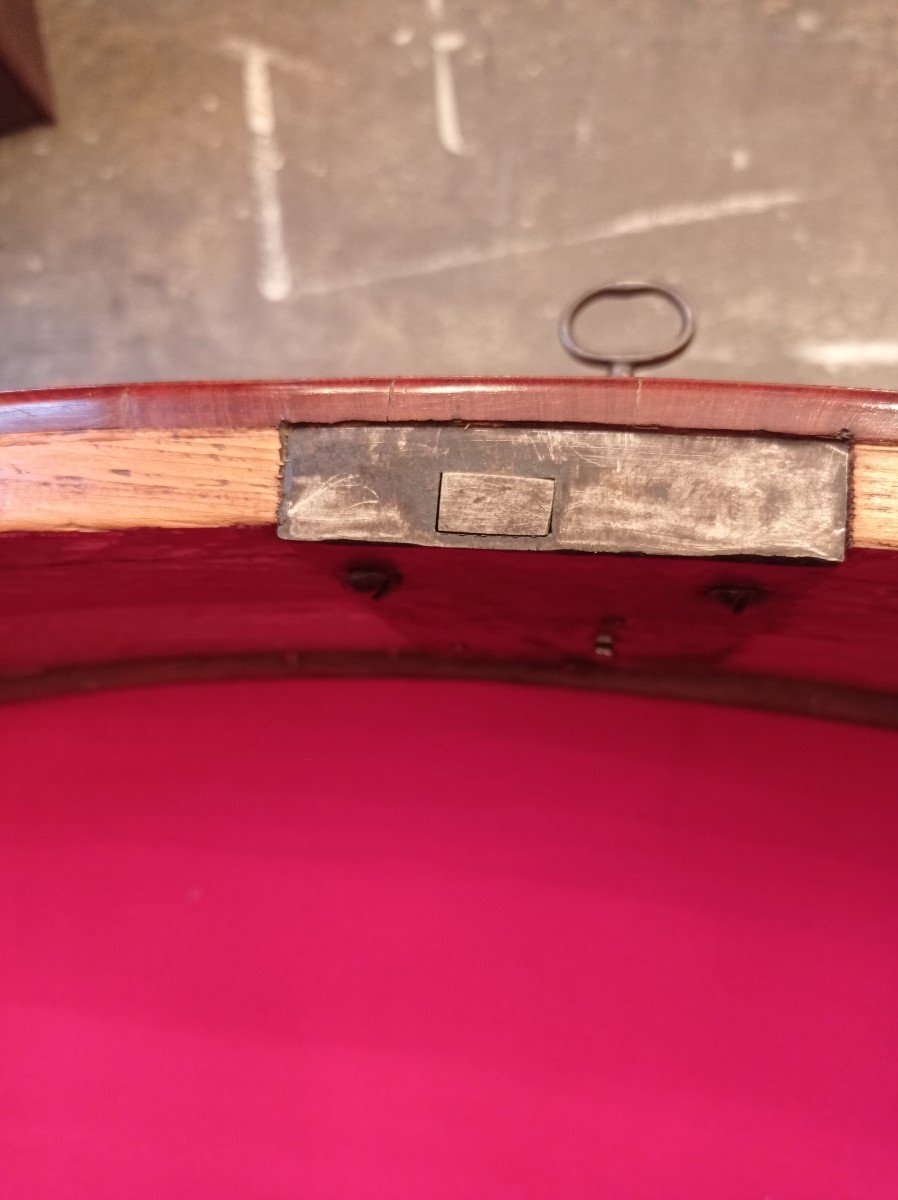 Commode Tombeau d'époque Louis XV En Marqueterie De Cube-photo-5