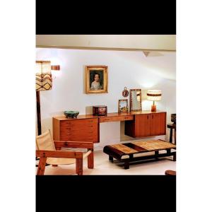 Roger Capron table basse Herbier 