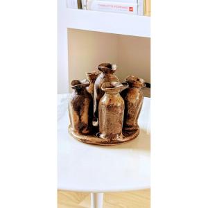 Louis Cagnat, Puisaye Stoneware, Vase