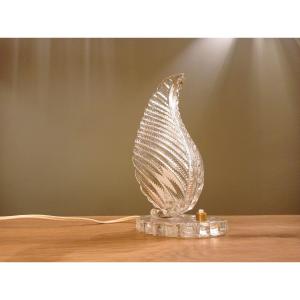 Murano, Lampe Feuille 1950