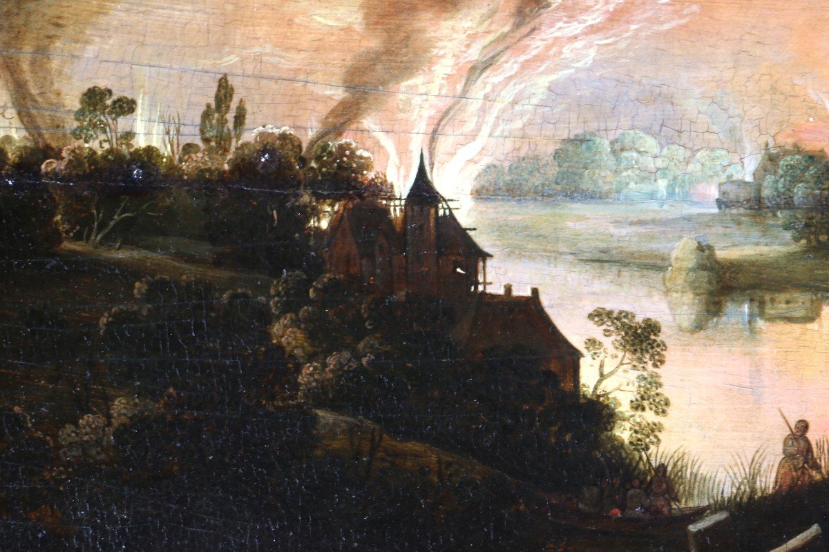 Flemish School From The Beginning Of The 17th Century (1620; 1630). The Revolt Of The Villagers-photo-7
