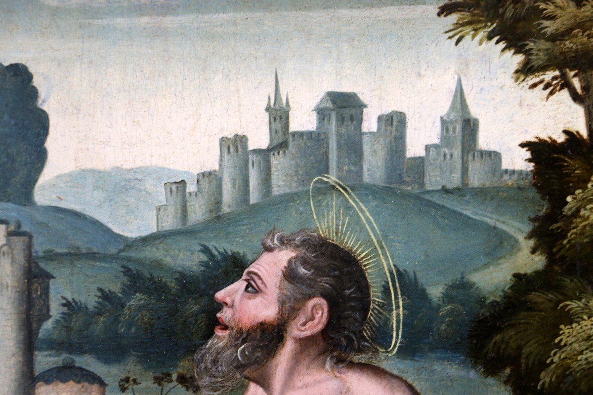 Simon De Châlons (1500-1561) Attributed. Saint Jerome Around 1520-1530-photo-2